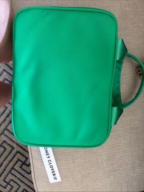 Stoney Clover Lane Green Cosmetic Bag